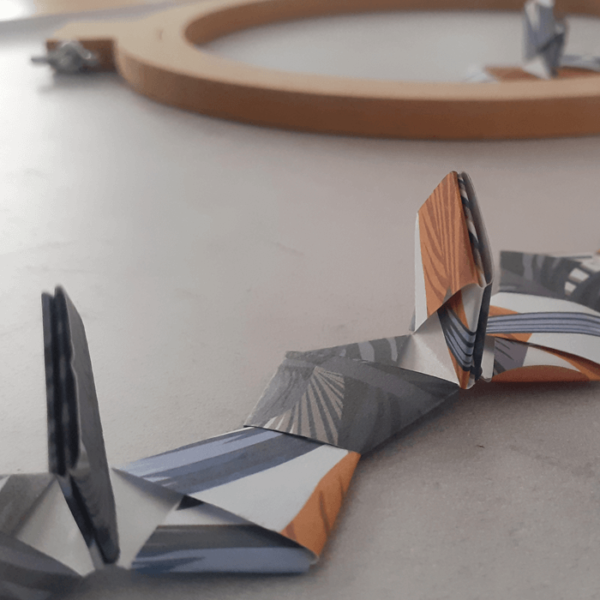 origami con tiras origami nudos